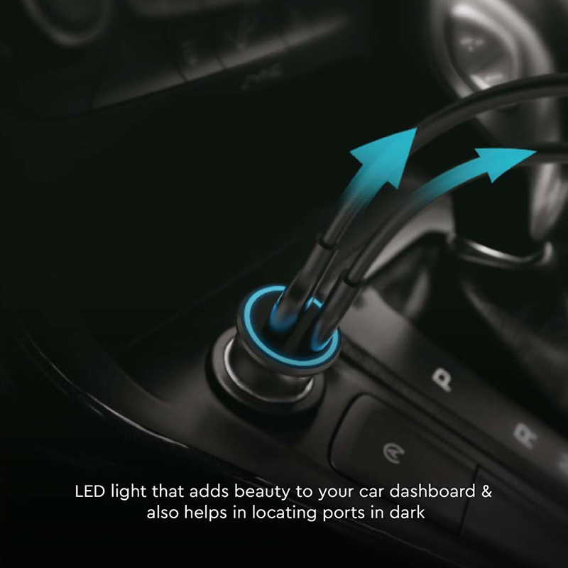 INCARCATOR AUTO QUICK CHARGE USB + TIP C [8]