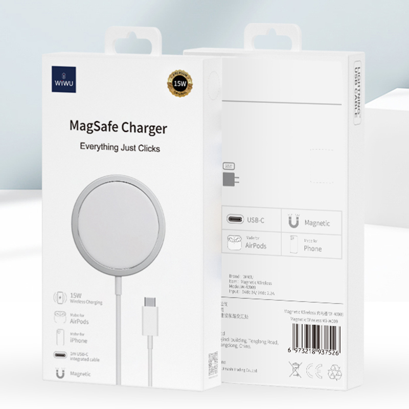 INCARCATOR WIRELESS MAGNETIC 15W - ALB [7]