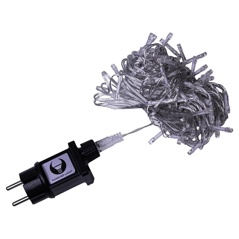 INSTALATIE CRACIUN 100 LED LUMINA CALDA 8M [3]