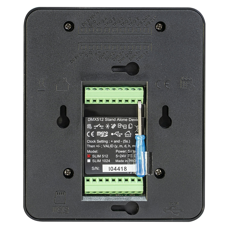 INTERFATA DMX - USB CONTROLLER MONTAJ PERETE [5]