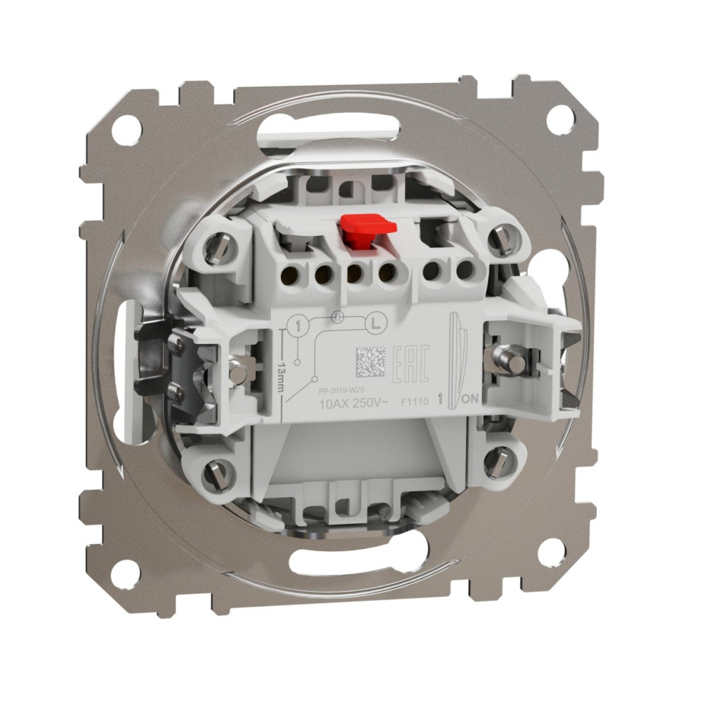 Intrerupator simplu, 10A, IP20, Alb, Schneider Sedna Design SDD111101 [5]