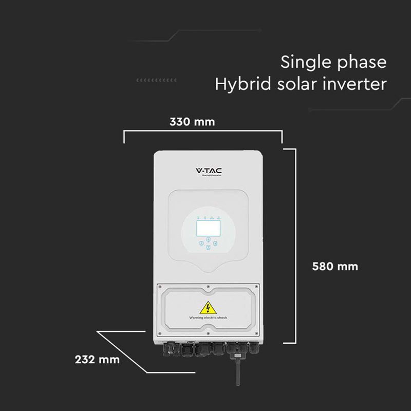 INVERTOR SOLAR 6KW HYBRID ON GRID/OFF GRID MONOFAZAT [6]