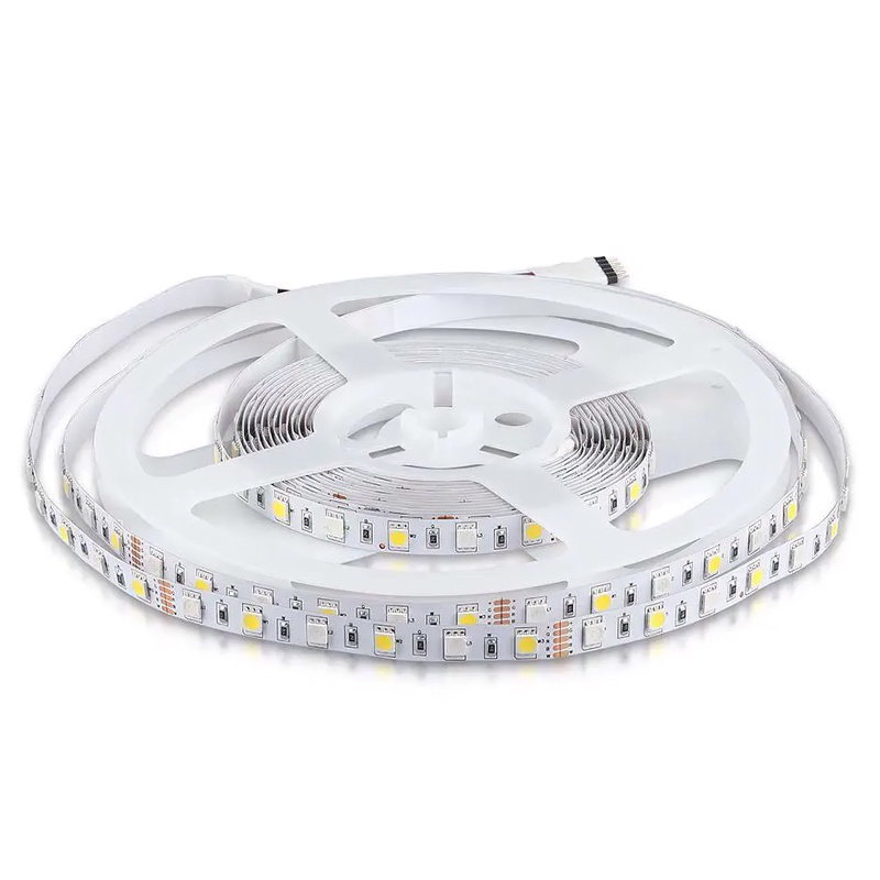KIT BANDA LED SMD5050 RGB+W 6000K 60LED/M IP20 5M [2]