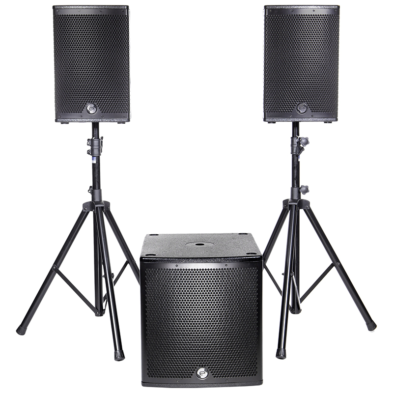 KIT SUBWOOFER 15"/38CM + 2 SATELITI 10"/25CM 800W RMS [2]