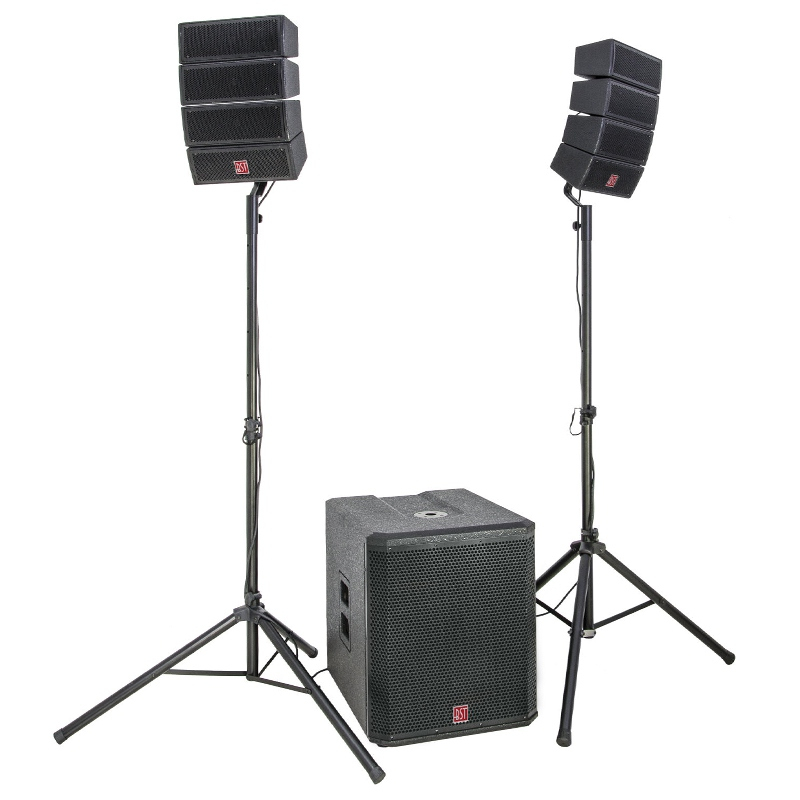 KIT SUBWOOFER 18"/46CM 500W + 2 SATELITI 4"/10CM 200W RMS BST [2]