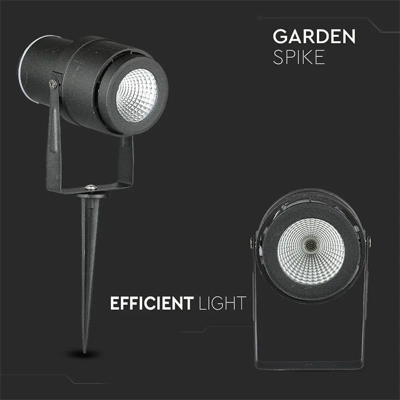 LAMPA GRADINA IP65 12W 4000K ALB NEUTRU - NEGRU [15]