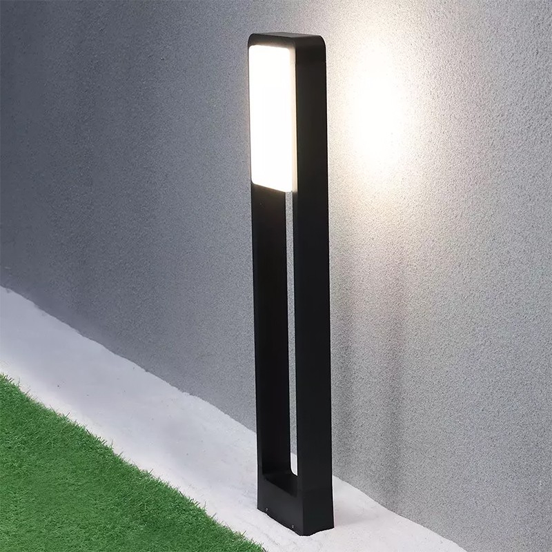 LAMPA ILUMINAT GRADINA 10W IP65 6400K ALB RECE - NEGRU [3]