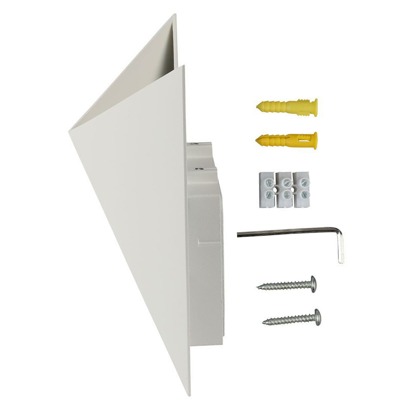 LAMPA LED 5W 3000K ALB CALD IP65 - ALB [5]