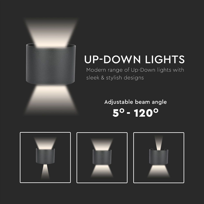 LAMPA LED 6W IP65 4000K - NEGRU [7]