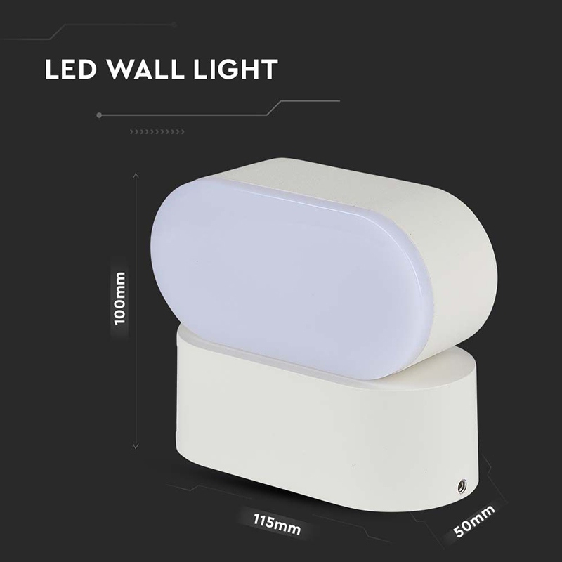 LAMPA LED 6W IP65 ORIENTABIL 4000K ALB NEUTRU [10]