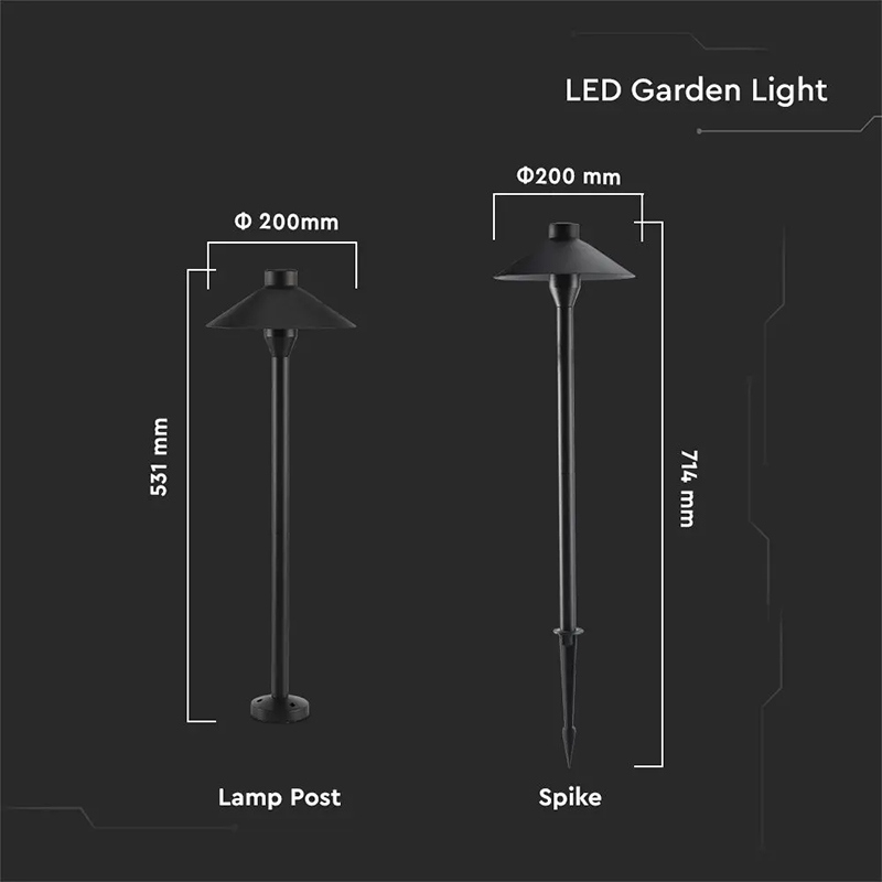 LAMPA LED 7W EXTERIOR TIP STALP/TARUS IP65 6400K [6]