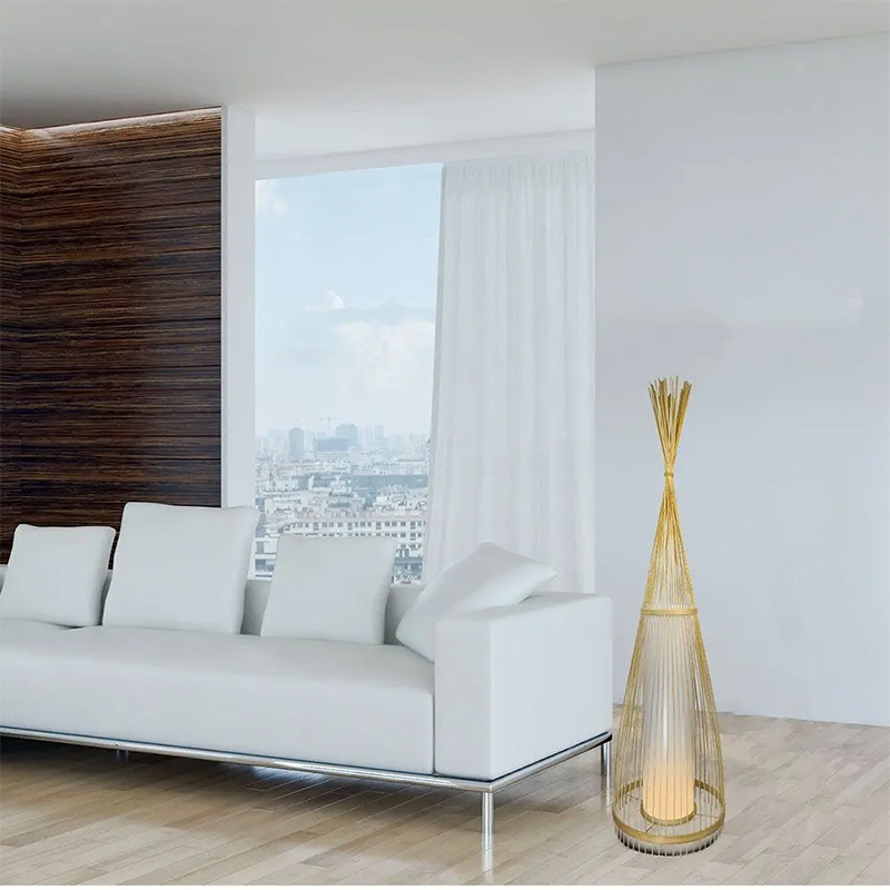 LAMPA PODEA DIN RATTAN SOCLU E27 100CM [5]