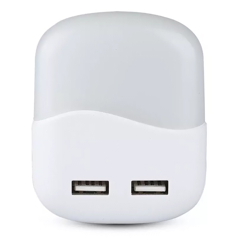 LAMPA VEGHE PATRATA CU SENZOR LUMINA 4000K + 2 USB [3]
