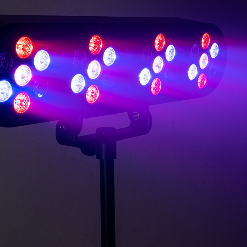 LED Bar 4x7x1W RGBW cu Trepied [8]