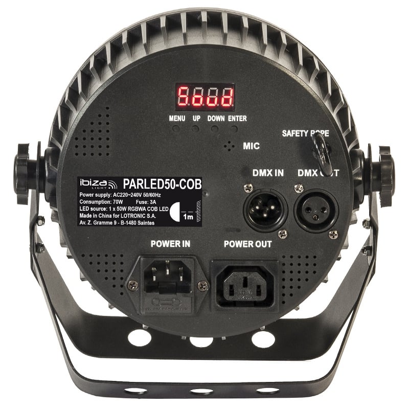 LED PAR RGBWA 5 IN 1 50W [3]