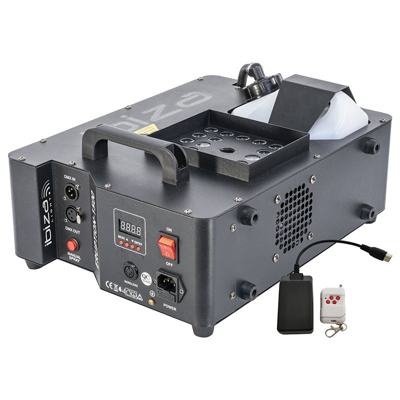 MASINA PROFESIONALA FUM 1500W CU EFECT LED RGB 24X3W [6]