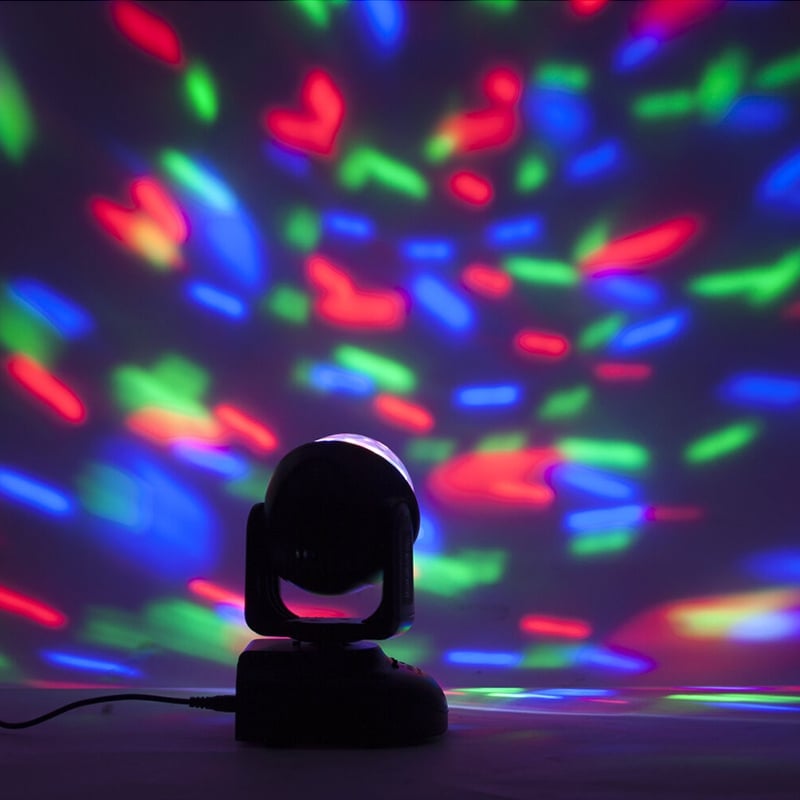 MINI MOVING HEAD EFECT ASTRO RGB 20W CU TELECOMANDA [5]