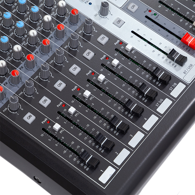MIXER DIGITAL 8 CANALE 48V BT/USB/SD [9]