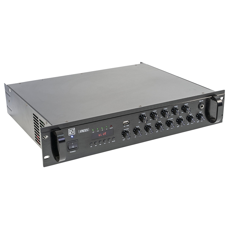 MIXER PA AMPLIFICAT 100V 240W 5 ZONE CU USB/BLUETOOTH/SD/FM [3]