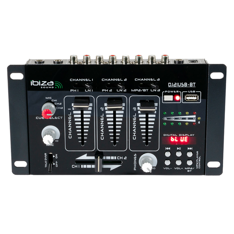 MIXER USB DJ-21USB CU FUNCTIE BLUETOOTH [3]