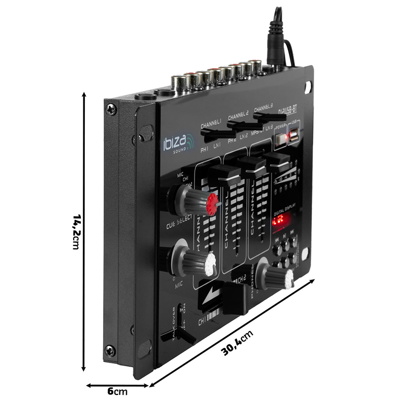 MIXER USB DJ-21USB CU FUNCTIE BLUETOOTH [8]