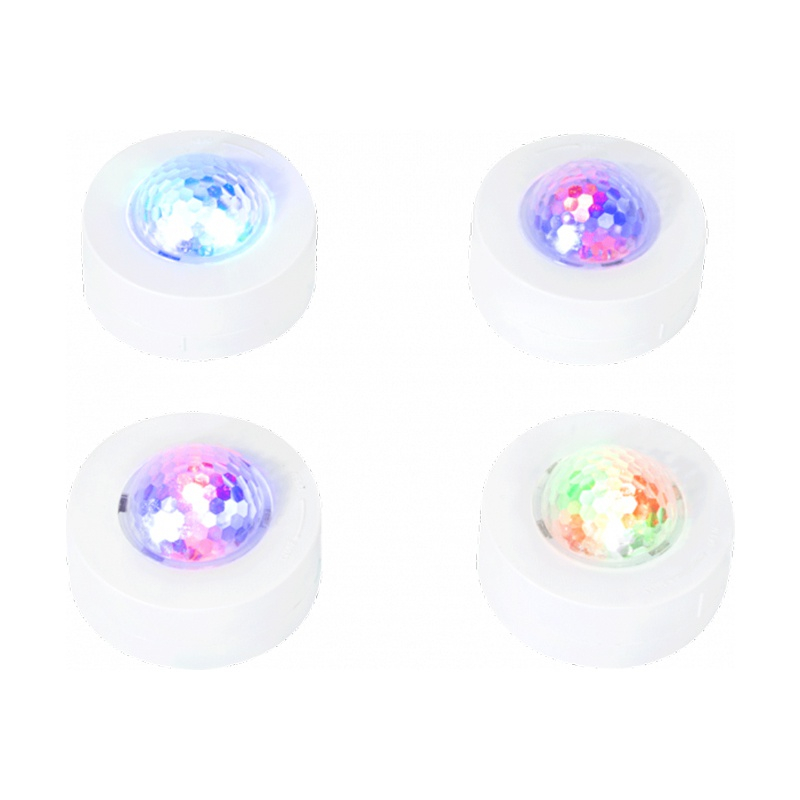 PACHET 4 MINI ASTRO RGB CU STROBOSCOP SI TELECOMANDA [5]