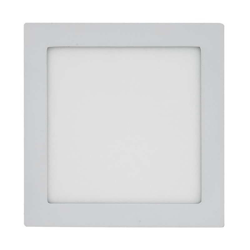 PANOU LED PATRAT INCORPORABIL 18W 3000K ALB CALD [2]