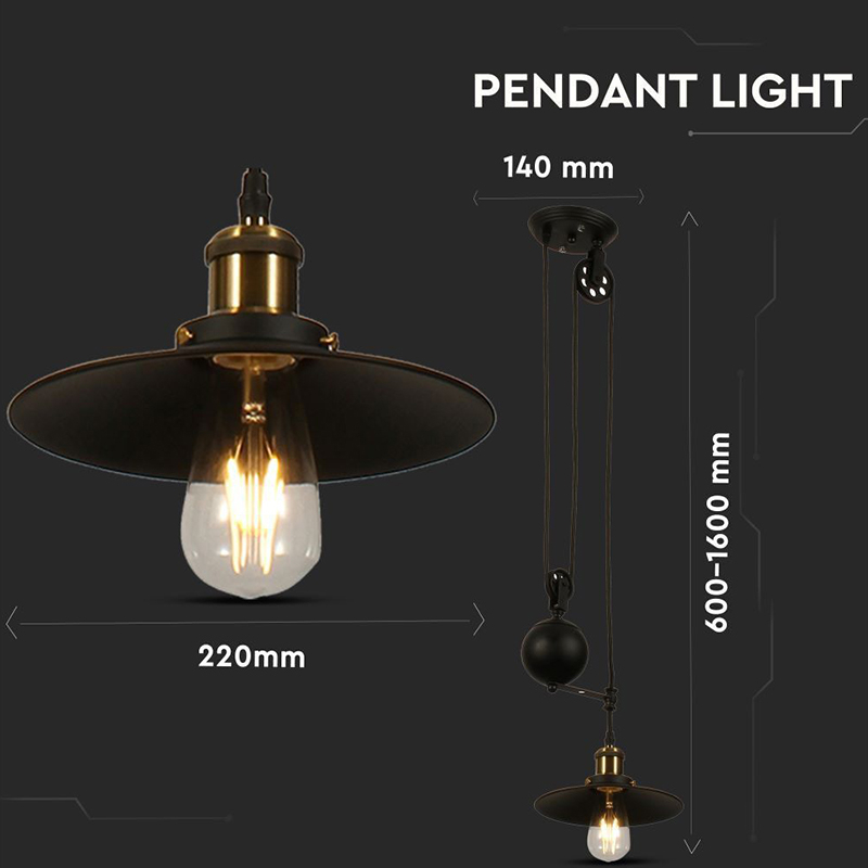 PENDUL TAVAN MODEL REGLABIL 60CM - 160CM [3]