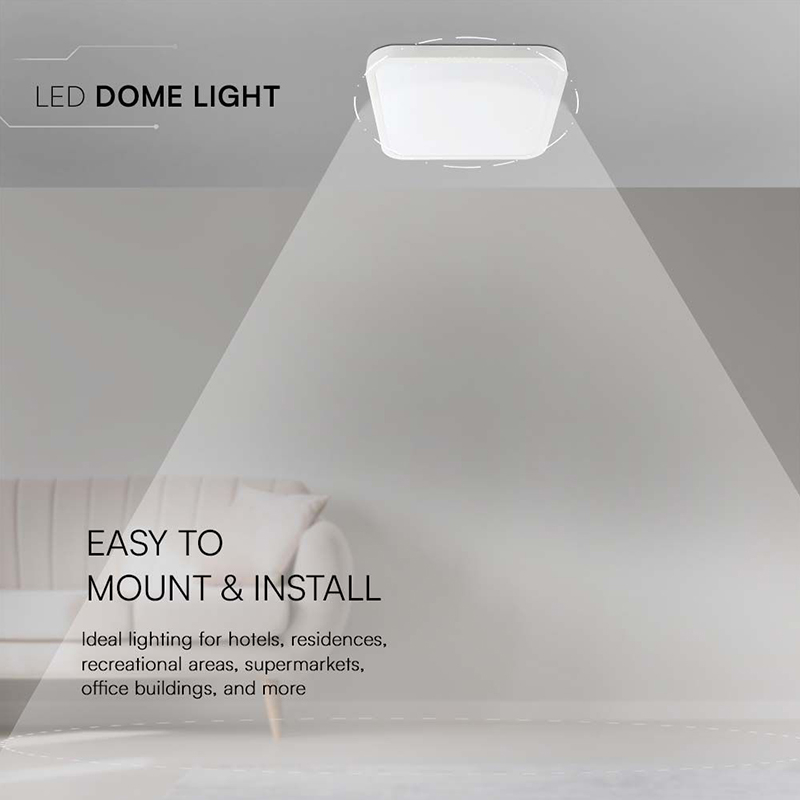 PLAFONIERA 18W IP44 4000K ALB NEUTRU - ALB [7]