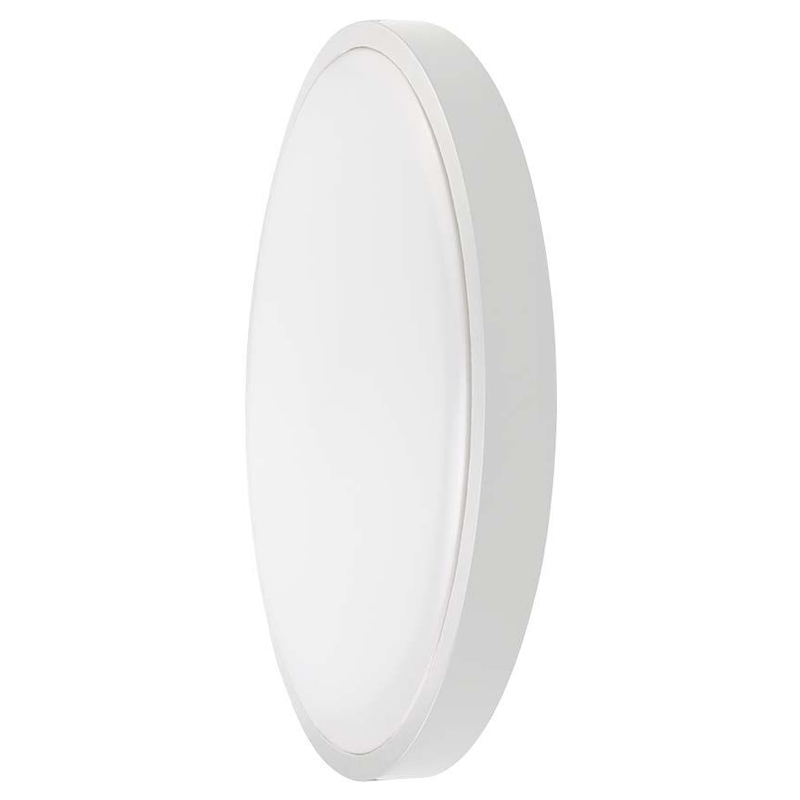 PLAFONIERA LED 18W IP44 6500K ALB RECE - ALB [2]