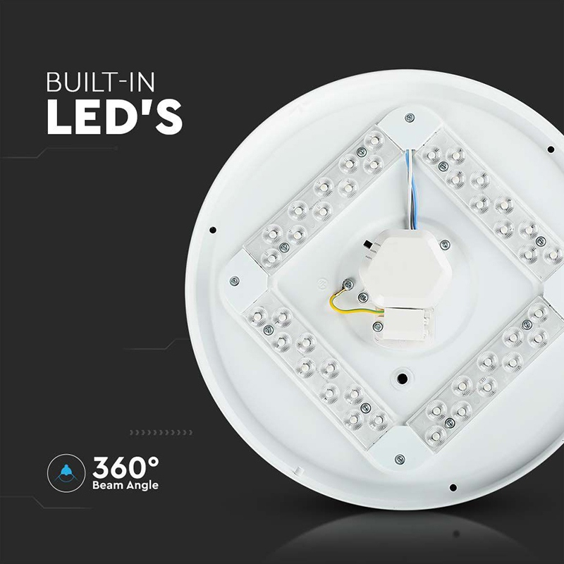 PLAFONIERA LED 24W 35CM 3 IN 1 - MODEL STELUTE [14]