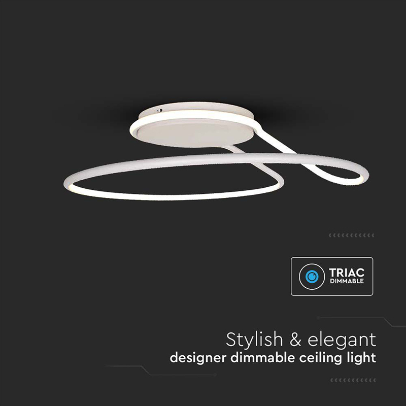 PLAFONIERA LED 24W 3IN1 - ALB [5]