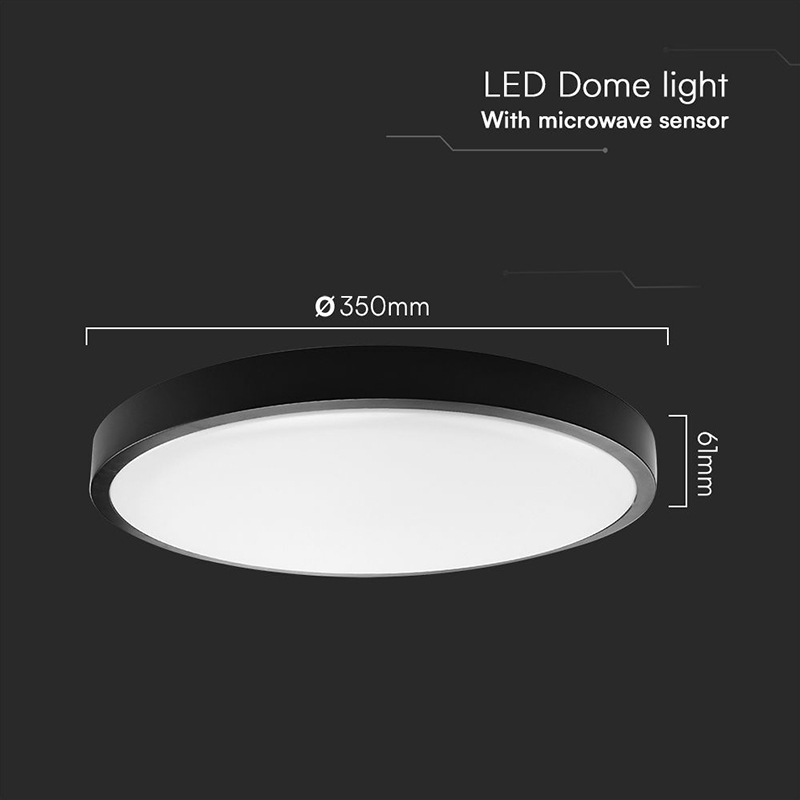 PLAFONIERA LED 24W 4000K IP44 CU SENZOR DE MISCARE [5]