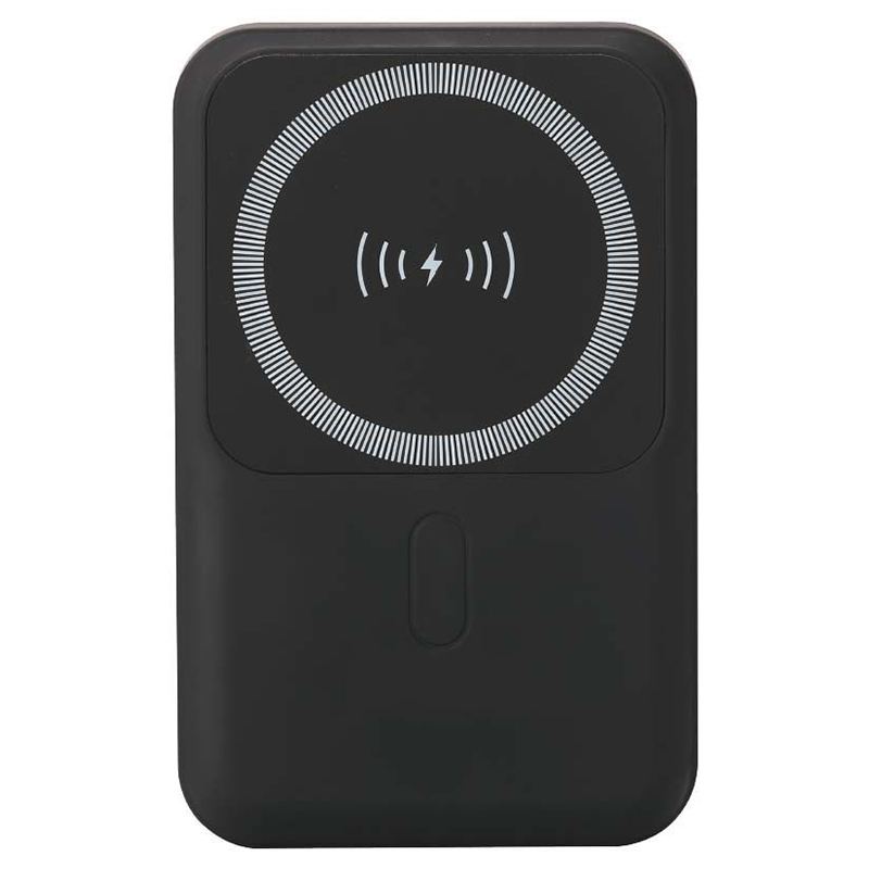 POWER BANK 10000MAH CU INEL MAGNETIC INCARCARE WIRELESS - NEGRU [7]