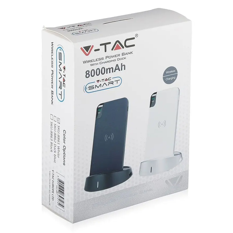 POWER BANK 8000MAH INCARCARE WIRELESS - ALB [12]