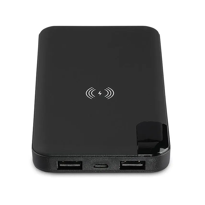 POWER BANK 8000MAH INCARCARE WIRELESS MODEL STAND - NEGRU [13]