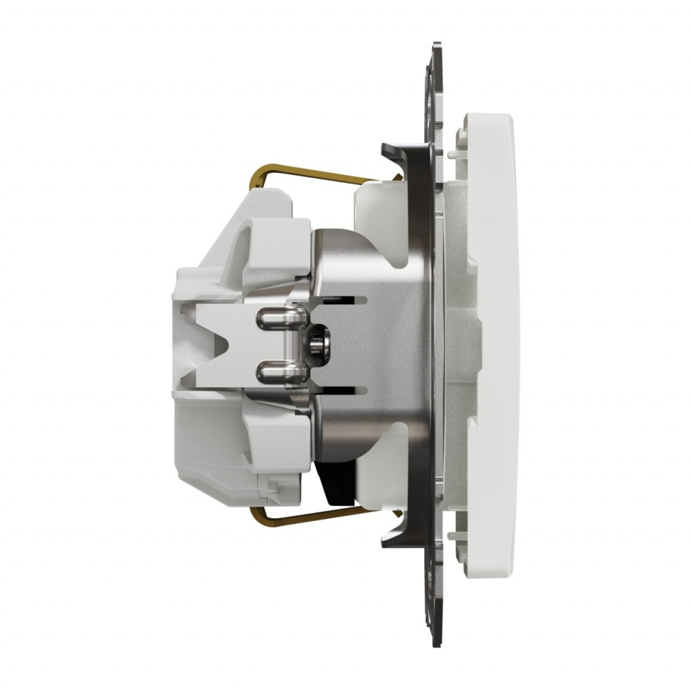 Priza simpla cu impamantare, 16A, IP20, Alb Schneider Sedna Design SDD111021 [6]