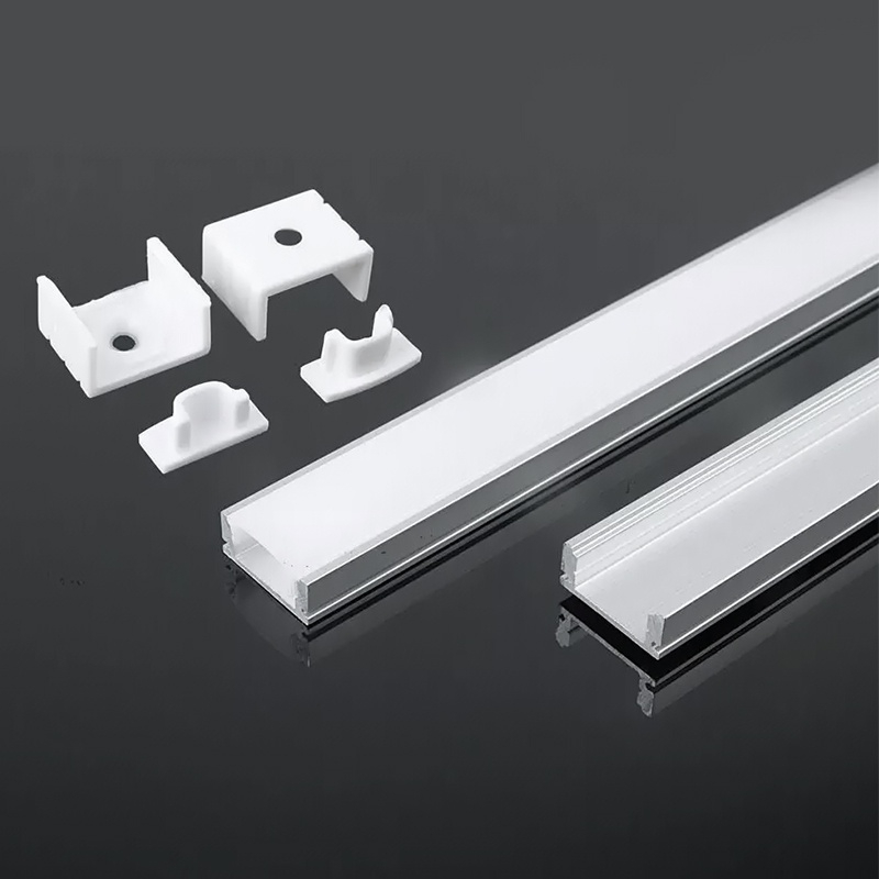 Profil Aluminiu pentru Bandă LED 2m 17.4x7mm Mat V-TAC SKU-3355 [3]