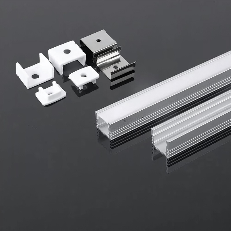 PROFIL ALUMINIU PENTRU BANDA LED 2M 17.4MM X 12.1MM MAT [3]