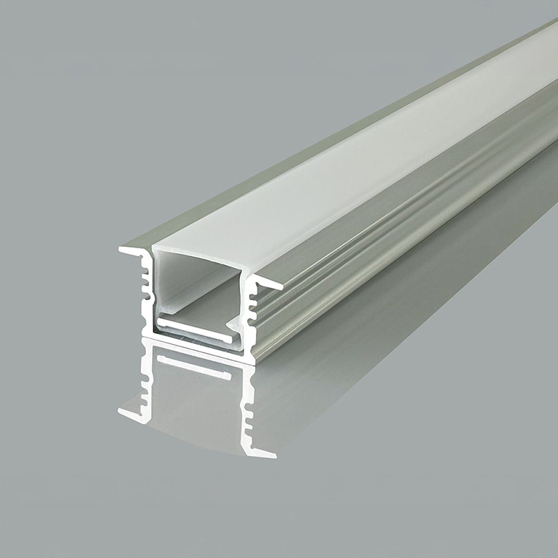 PROFIL ALUMINIU PENTRU BANDA LED 2M 17MM X 14MM - ARGINTIU [4]