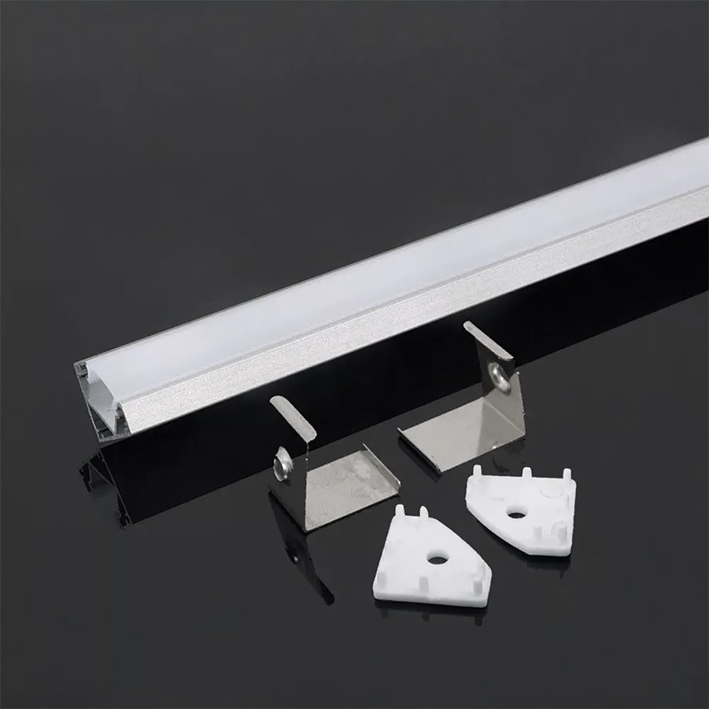 PROFIL ALUMINIU PENTRU BANDA LED 2M 19MM X 19MM MAT [3]