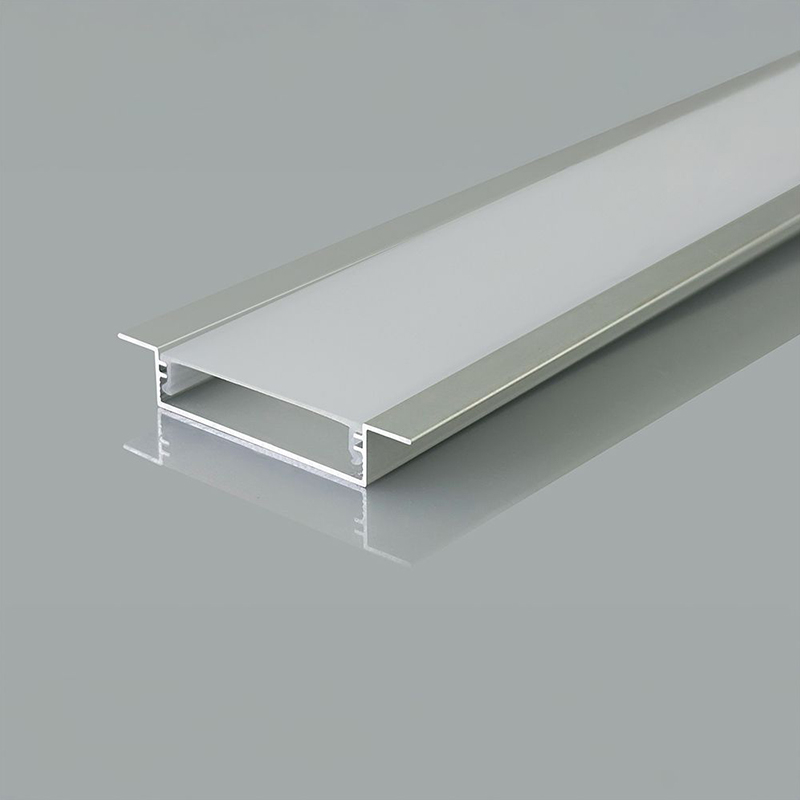 PROFIL ALUMINIU PENTRU BANDA LED 2M 40MM X 10MM - ARGINTIU [4]