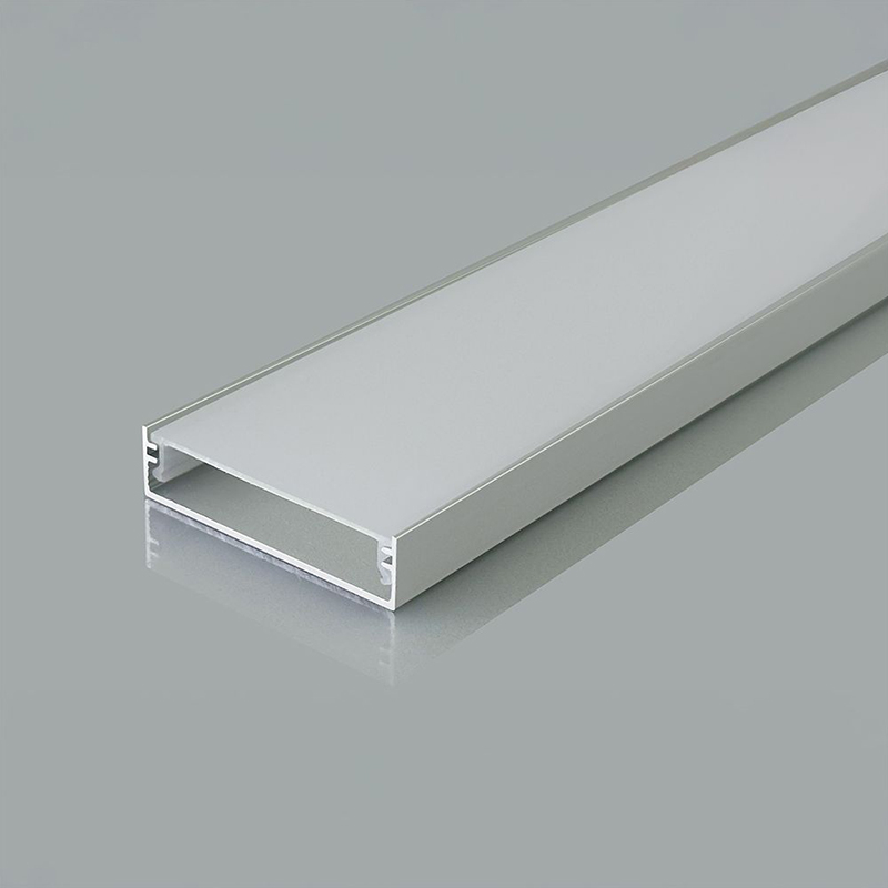 PROFIL ALUMINIU PENTRU BANDA LED 2M 40MM X 10MM - ARGINTIU [4]