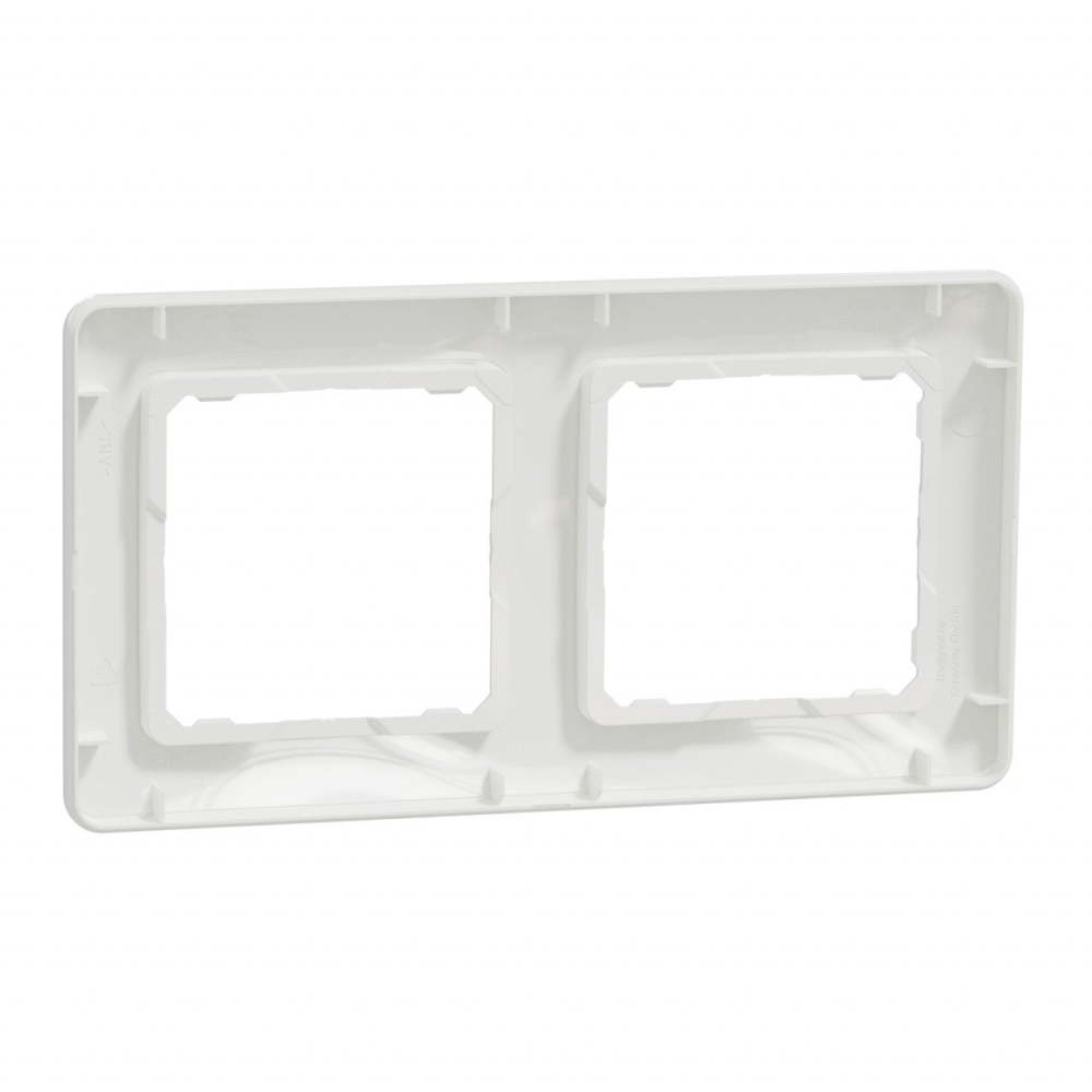 Rama dubla IP 20, Alb, Schneider Sedna Design SDD311802 [3]