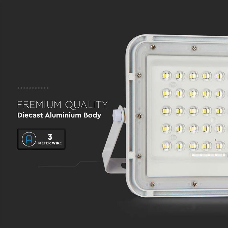 REFLECTOR CU INCARCARE SOLARA 15W 1200LM 6400K - ALB [11]