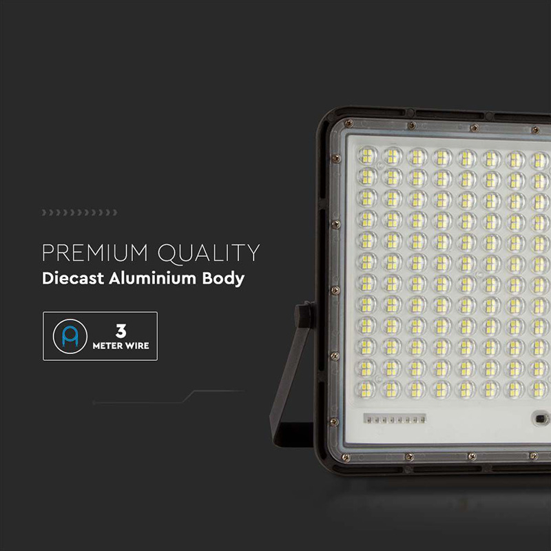 REFLECTOR CU INCARCARE SOLARA 30W 2300LM 6400K - NEGRU [11]