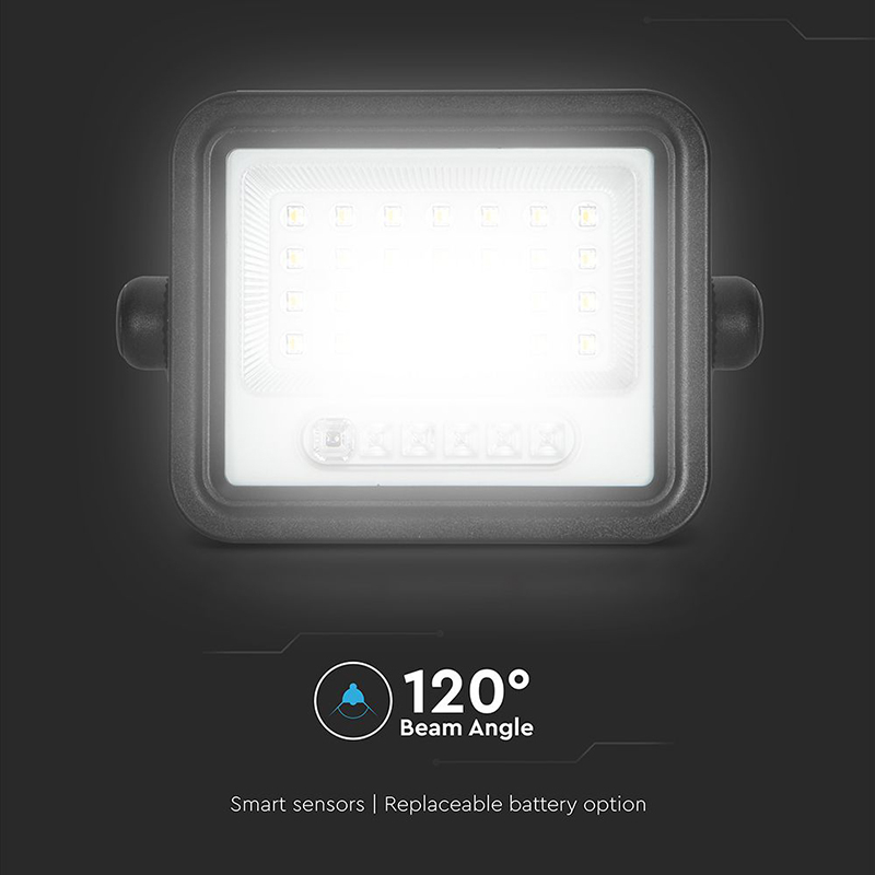 REFLECTOR CU INCARCARE SOLARA 50W 1200LM 7IN1 - NEGRU [5]