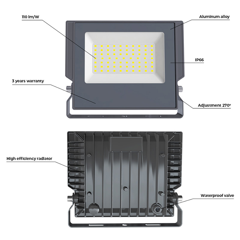 REFLECTOR LED 10W 1100LM 6000K [3]