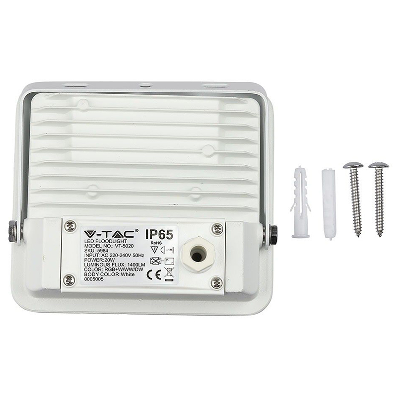 REFLECTOR LED SMART RGB + ALB 20W IP65 - ALB [13]