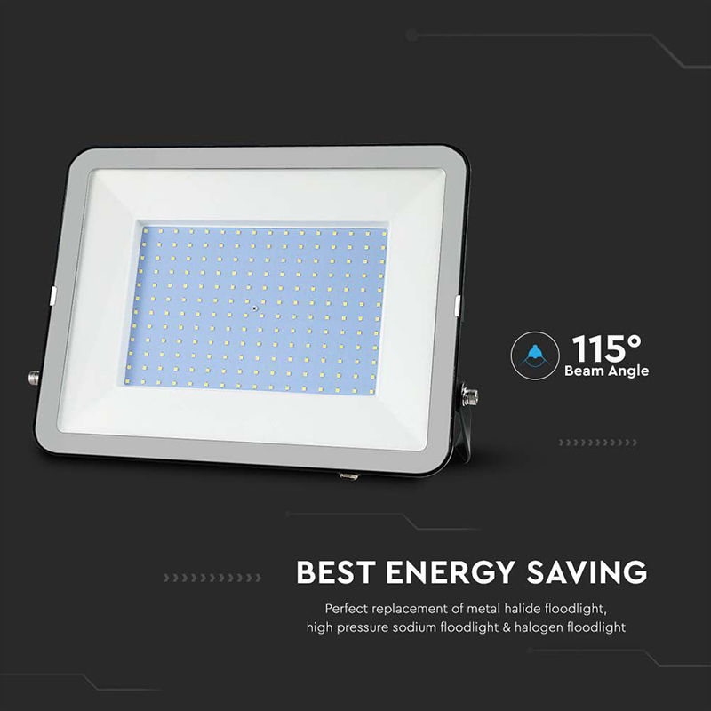 REFLECTOR LED SMD 300W 6500K IP65 CIP SAMSUNG - NEGRU [8]